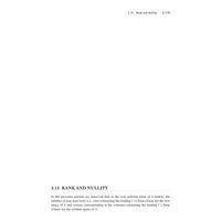 Rank and nullity Complex Variables and Linear Algebra-BMAT201L 