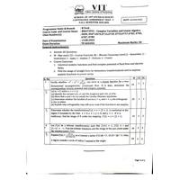 Complex Variables and Linear Algebra