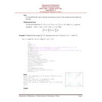 Matlab exp 5A Calculus Lab-BMAT101P