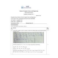 CAT1 E1 23-24 Cryptography and Network Security-BCSE309L