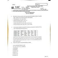 Programming in Python