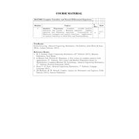 Module 1 Complex Variables and Linear Algebra-BMAT201L