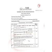 Differential Equations and Transforms