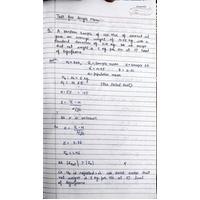 Probability and Statistics Test for means-BMAT202L