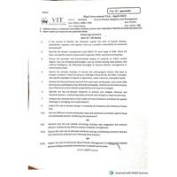 Natural Disaster Mitigation and Management