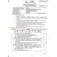 Probability and Statistics