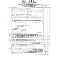 Data Structures and Algorithms