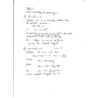 Solution of first order PDEs by msv Differential Equations and Transform-BMAT102L