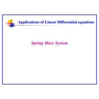 oscillations Differential Equations and Transform-BMAT102L