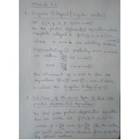 Complete integral Differential Equations and Transform-BMAT102L