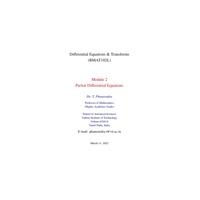 Formation of a pde 2 Differential Equations and Transform-BMAT102Lpdf