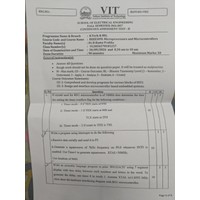 Microprocessors and Microcontrollers [BEEE309L] CAT-2 D2 2026