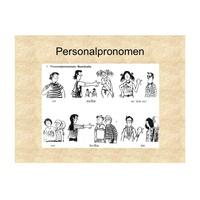 Personal Pronouns German I-BGER101L