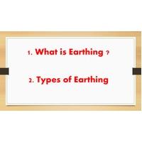 Earthing Basic Electical and Electronics Engineering-BEEE102L