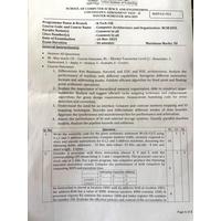 Computer Architecture and Organization