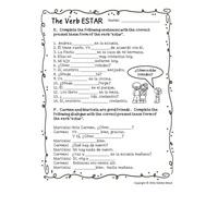 The Verb ESTAR Spanish 1- BESP101L
