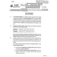 Design and Analysis of Algorithms