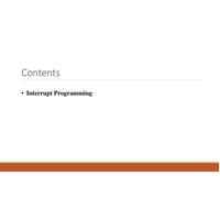 25 Interrupt Programming Microprocessors and Microcontrollers-BECE204L