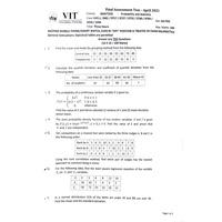Probability and Statistics