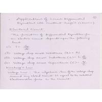 Applications of linear differential equations Differential Equations and Transform-BMAT102L