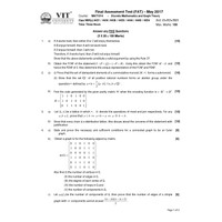 Discrete Mathematics And Graph Theory