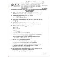 Complex Variables and Linear Algebra