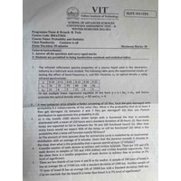 Probability and Statistics