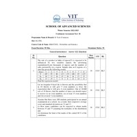 Probability and Statistics