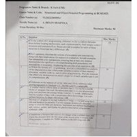 Structured and Object-Oriented Programming