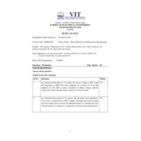 Basic Electrical and Electronics Engineering