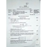 Complex Variables and Linear Algebra