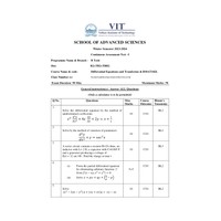 Differential Equations and Transforms