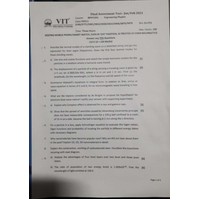 Engineering Physics Final Assessment Test Jan/Feb 2023