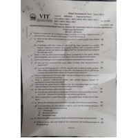 Engineering Physics Final Assessment Test June 2023