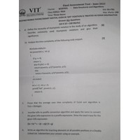 Data Structures and Algorithms