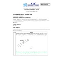 Fluid Mechanics and Machines