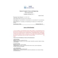Information Security [BCSE317L] CAT-1 F1 2023-2024