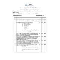 Microprocessors and Microcontrollers