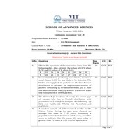 Probability and Statistics