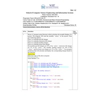 Structured and Object-Oriented Programming