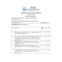 Complex Variables and Linear Algebra