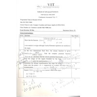 Complex Variables and Linear Algebra