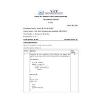 Data Structures and Algorithms