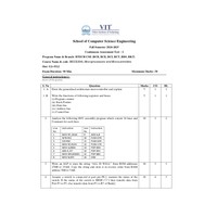 Microprocessors and Microcontrollers