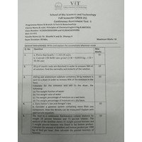 Principles Of Chemical Engineering