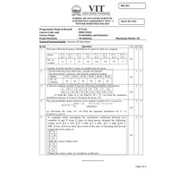 Probability and Statistics