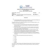 Structured and Object-Oriented Programming