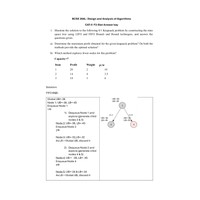 Design and Analysis of Algorithms