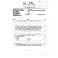 Design and Analysis of Algorithms