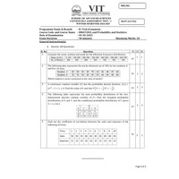 Probability and Statistics